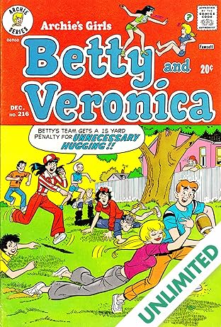 Archie's Girls Betty & Veronica #216